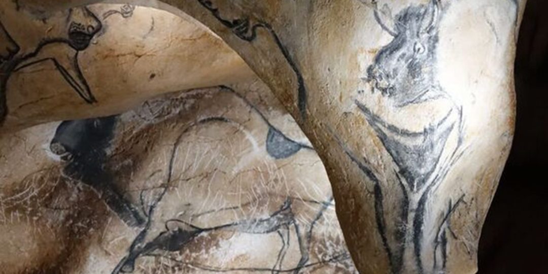 Visuel représentant différentes traces animalières laissé par l'homme dans des grottes.
