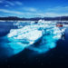 Photo prise d'un iceberg du Groenland.