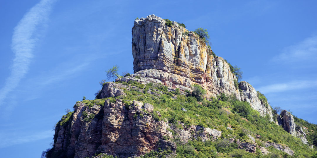 Image démontrant la Roche de Solutré