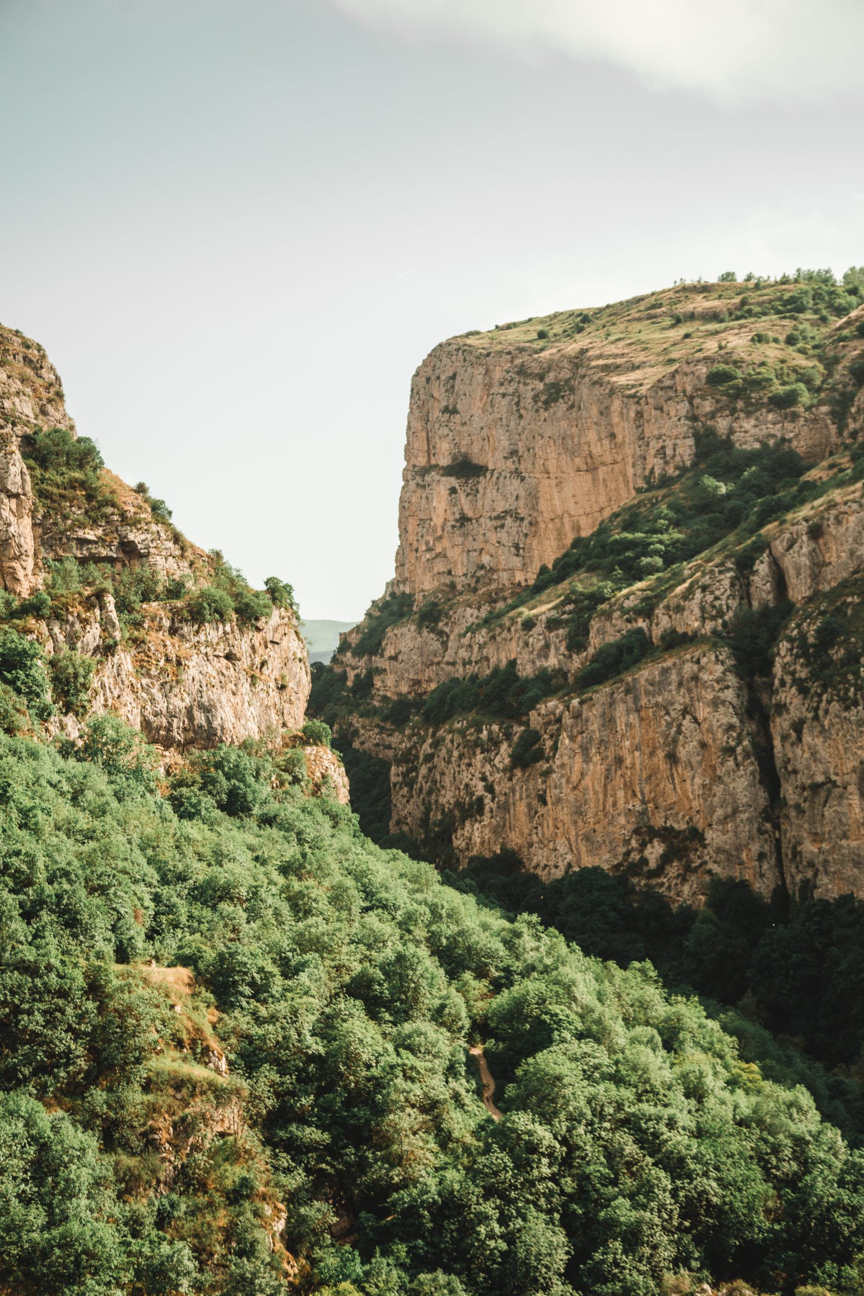 Vue sur la Roche de Vergisson